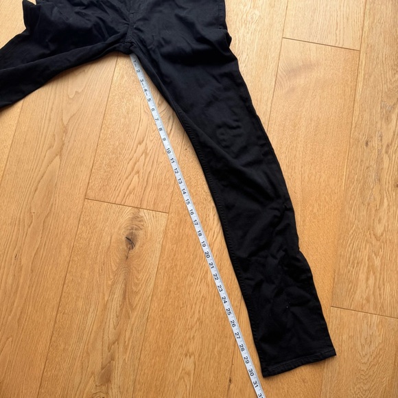 PAIGE LENNOX BLACK SHADOW SLIM JEANS - 30 - Picture 8 of 14